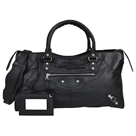 Balenciaga-BALENCIAGA Handbags T.  Leather-Black