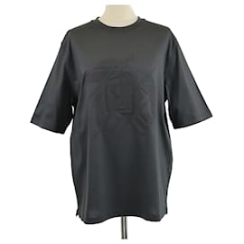 Hermès-HERMES T-shirts T.International M Cotton-Grey