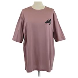 Hermès-HERMES T-shirts T.International L Cotton-Other