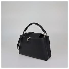 Louis Vuitton-LOUIS VUITTON Handbags T.  Leather-Black