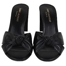 Saint Laurent-SAINT LAURENT Sandals T.EU 36 Leather-Black
