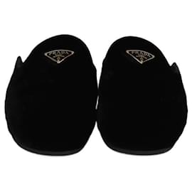 Prada-PRADA Flats T.EU 39 Velvet-Black