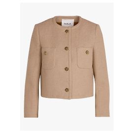 Chaqueta de tweed estructurada Ba&Sh Meredith marrón Castaño