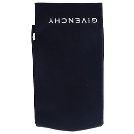Sciarpa con logo Givenchy in lana blu navy Blu Blu navy