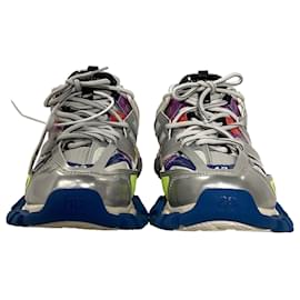 Balenciaga-Tênis Track Balenciaga em poliuretano multicolorido-Multicor