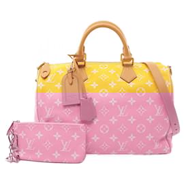 Louis Vuitton-Louis Vuitton Speedy P9 Bandouliere 40 Bag M24419-Yellow