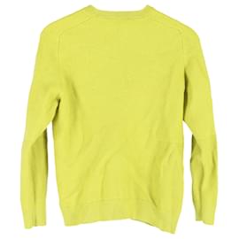 Autre Marque-Mr. P Crewneck Sweater In Green Merino Wool -Green