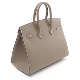 Hermès-Hermes Birkin Sellier 25 Handbag Brown-Brown