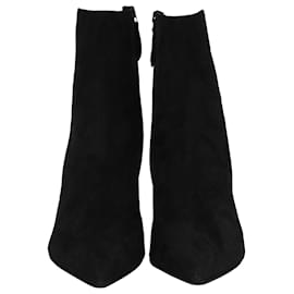 Aquazzura-Aquazzura Matignon Boots in Black Suede-Black