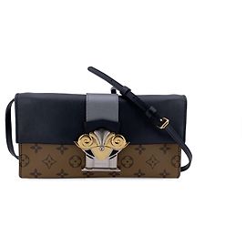 Louis Vuitton Pochette Sac à Main Monogram Reverse Canvas Column Multicolore