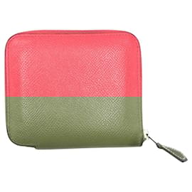 Hermès-Hermes Azap Compact Wallet Pink-Pink