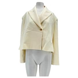 Autre Marque-THE FRANKIE SHOP Jackets T.International S Polyester-Cream