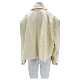 Autre Marque-THE FRANKIE SHOP Jackets T.International S Polyester-Cream