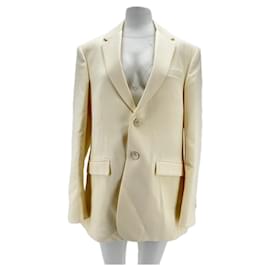 Autre Marque-WARDROBE NYC Jackets T.International XS Wool-Cream