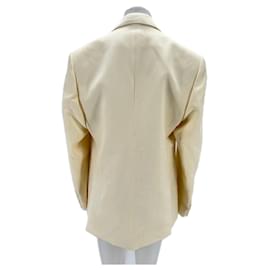 Autre Marque-WARDROBE NYC Jackets T.International XS Wool-Cream