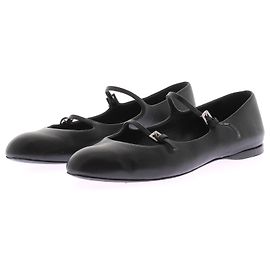 MAX MARA Flats T.EU 37 Leather Black