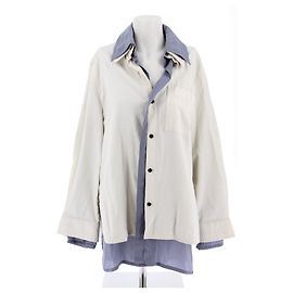 BOTTEGA VENETA Tops T.IT 42 Algodón Blanco
