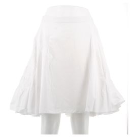 Alaïa Faldas ALAIA T.FR 40 Algodón Blanco