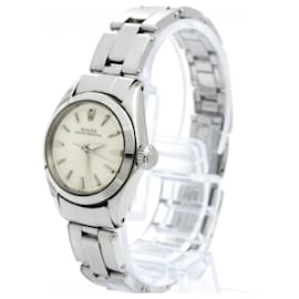Rolex-Vintage Rolex Oyster Perpetual 6623 Steel Automatic Ladies Watch-Other