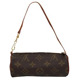 Louis Vuitton-LOUIS VUITTON Monogram Papillon Pouch LV Auth 108175-Monogram