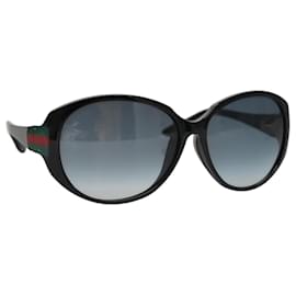 Gucci-GUCCI Web Sherry Line Sunglasses plastic Black Red Green Auth yk16834-Black,Red,Green