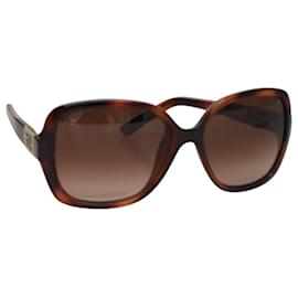 Fendi-FENDI Sunglasses plastic Brown Auth yk16843-Brown