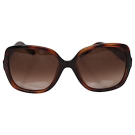 Fendi-FENDI Sunglasses plastic Brown Auth yk16843-Brown