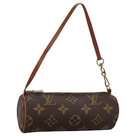 Louis Vuitton-LOUIS VUITTON Monogram Papillon Pouch LV Auth 111211-Monogram