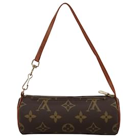 Louis Vuitton-LOUIS VUITTON Monogram Papillon Pouch LV Auth 111211-Monogram