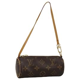 Louis Vuitton-LOUIS VUITTON Monogram Papillon Pouch LV Auth 111528-Monogram