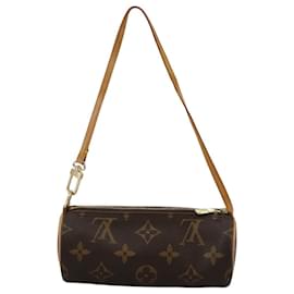Louis Vuitton-LOUIS VUITTON Monogram Papillon Pouch LV Auth 111528-Monogram