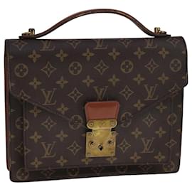 Louis Vuitton-LOUIS VUITTON Monogram Monceau 28 Hand Bag M51185 LV Auth ep7197-Monogram