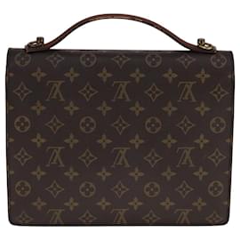 Louis Vuitton-LOUIS VUITTON Monogram Monceau 28 Hand Bag M51185 LV Auth ep7197-Monogram