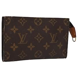 Louis Vuitton-LOUIS VUITTON Monogram Bucket PM Accessory Pouch LV Auth 112370-Monogram