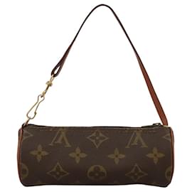 Louis Vuitton-LOUIS VUITTON Monogram Papillon Pouch LV Auth 111650-Monogram