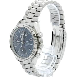 Omega-Omega Speedmaster Triple Date Steel Automatic Watch-Other