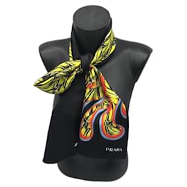 Sciarpa di seta Prada multicolore Multicolore