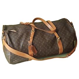Louis Vuitton-Louis Vuitton XXL Travel Bag Polochon.-Light brown