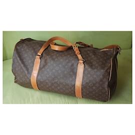Louis Vuitton-Louis Vuitton XXL Travel Bag Polochon.-Light brown