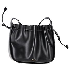 Apc Borsa Small Courtney A.P.C. in pelle nera Nero