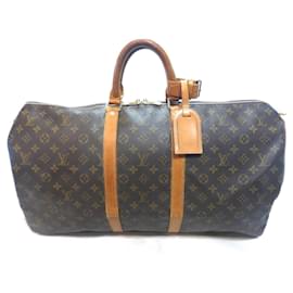 Louis Vuitton-Keepall 55 monogram - FC884-Brown