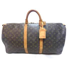 Louis Vuitton-Keepall 55 monogram - SD844-Brown