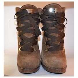 Dolce & Gabbana-ankle boots-Brown,Camel