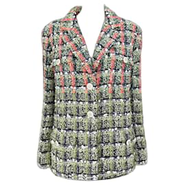 Chanel-New Anna Wintour Style Sequin Tweed Jacket 36 FR-Multiple colors
