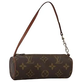 Louis Vuitton-LOUIS VUITTON Monogram Papillon Pouch LV Auth am7576-Monogram