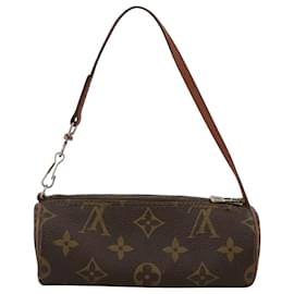 Louis Vuitton-LOUIS VUITTON Monogram Papillon Pouch LV Auth am7576-Monogram