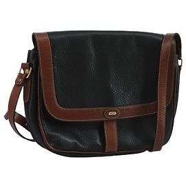 Borsa a Spalla BALLY in Pelle Nera Auth bs21629 Nero