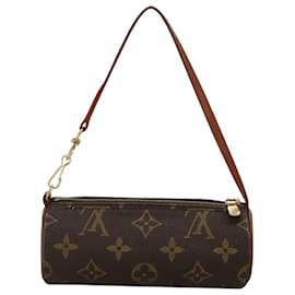 Louis Vuitton-LOUIS VUITTON Monogram Papillon Pouch LV Auth yk17139-Monogram