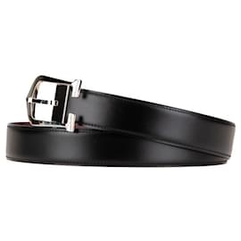 Cartier-Cinto reversível de couro Cartier-Preto
