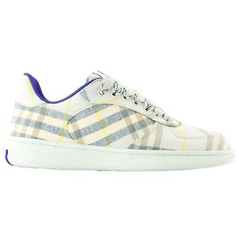 Sneakers Terrace Check - Burberry - Lino - Multi Multicolore